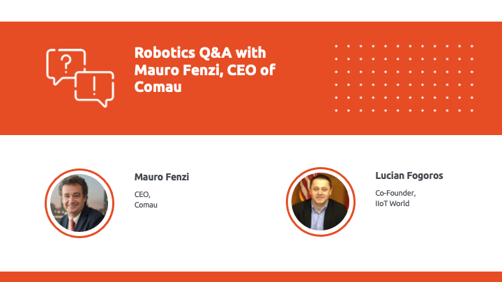 CxO Series with CEO of COMAU