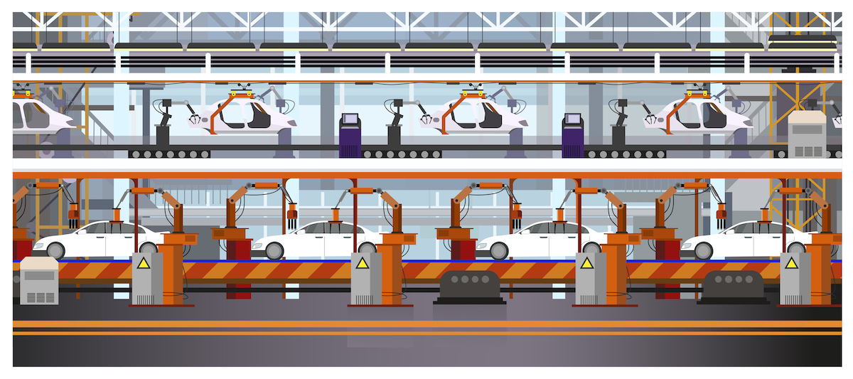 Car assembly line