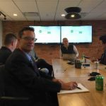 Greg at a cybersecurity event
