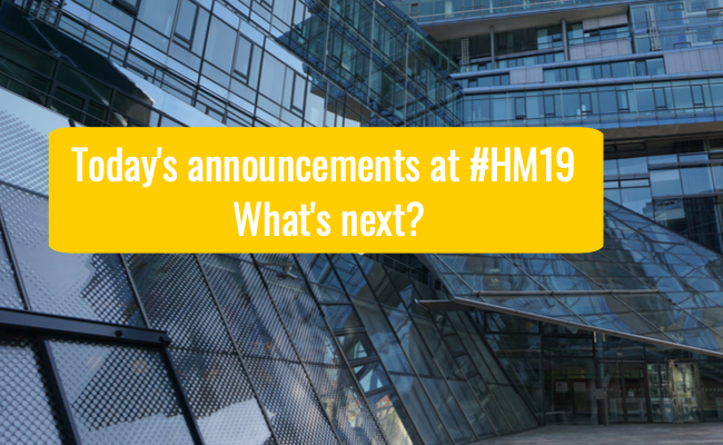 First day at Hannover Messe 2019