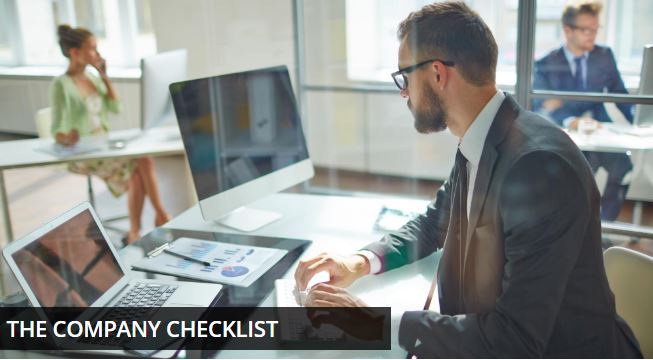 the company checklist