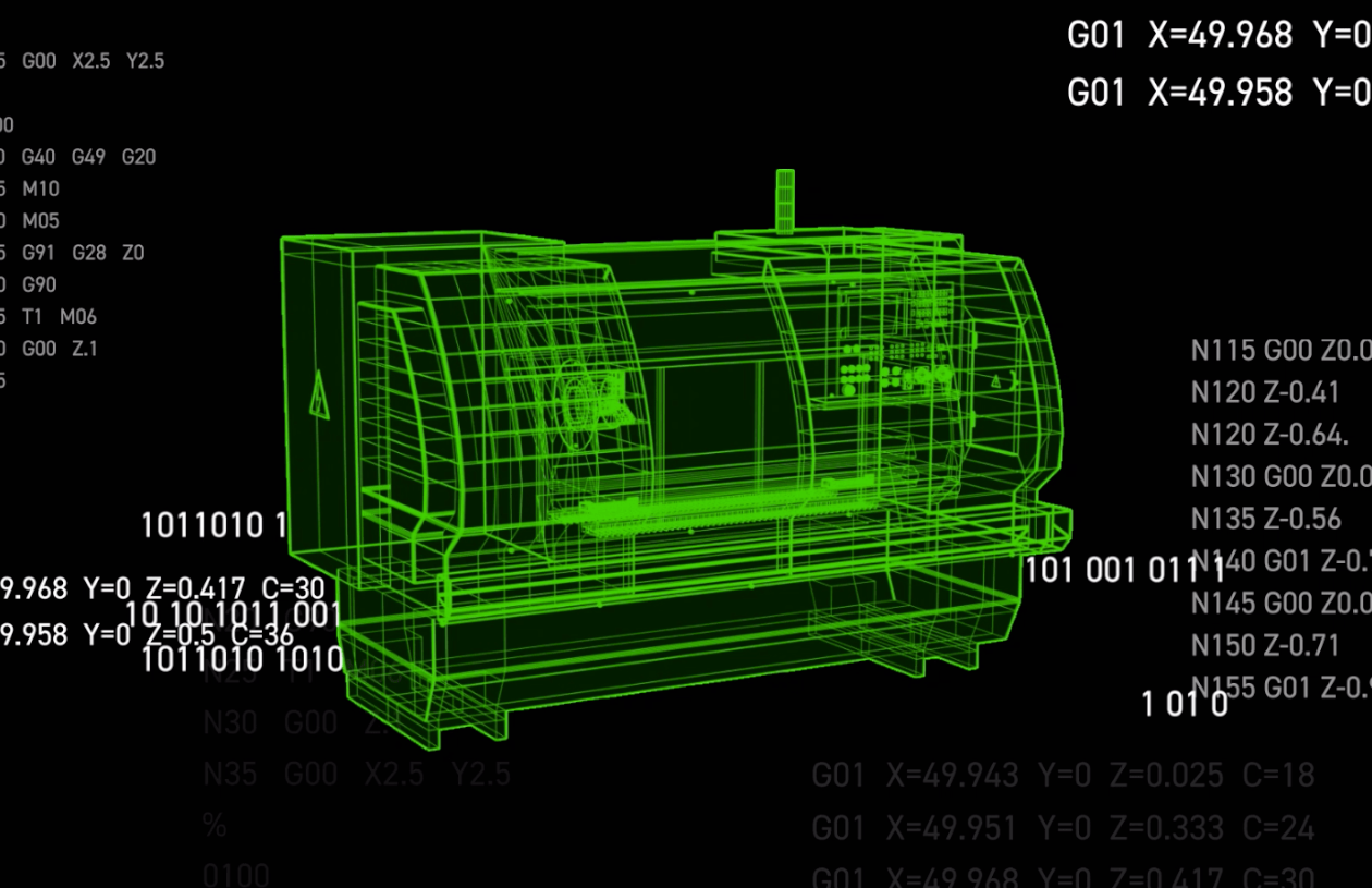 cnc machine data streaming
