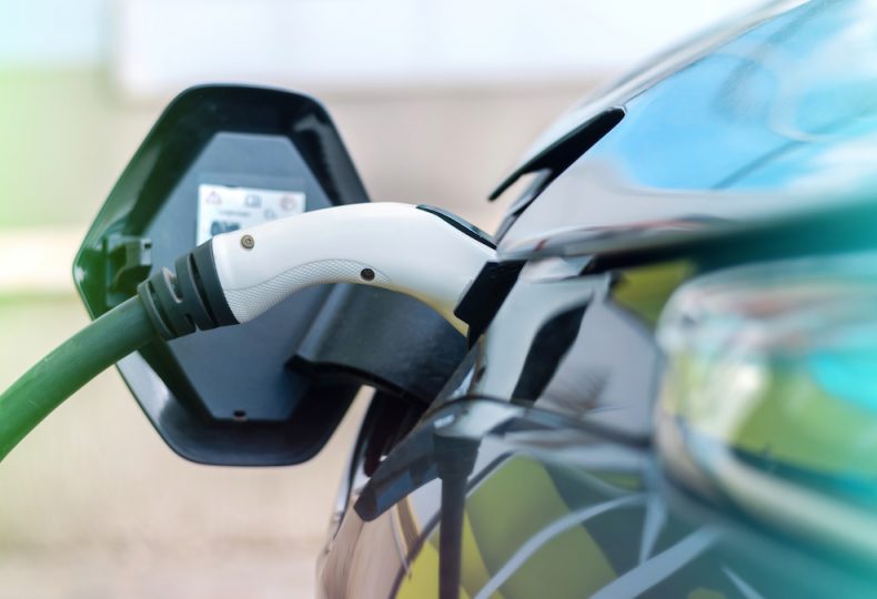 Charging electric car