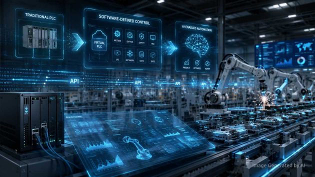 Software-Defined Automation: From PLCs to AI
