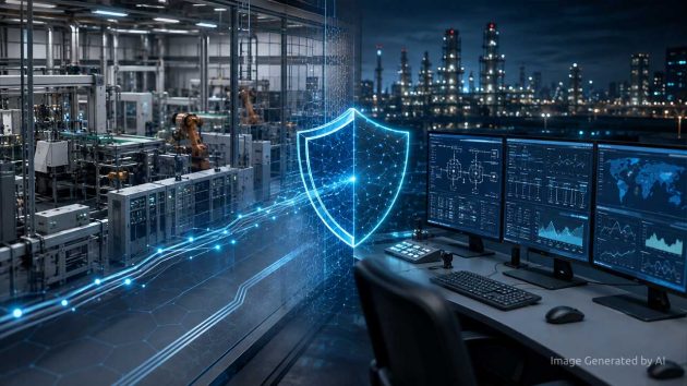defensible OT architecture AI manufacturing