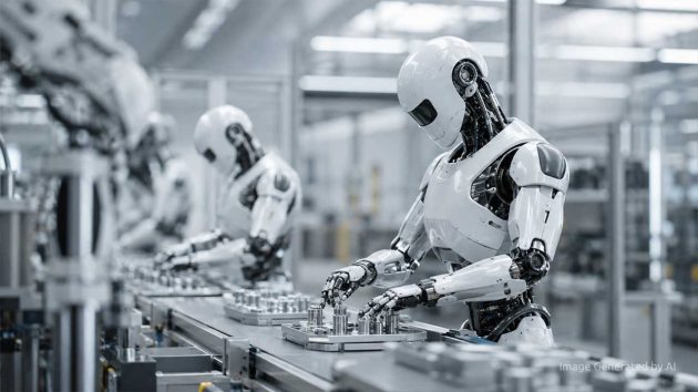 humanoid robots manufacturing 2026