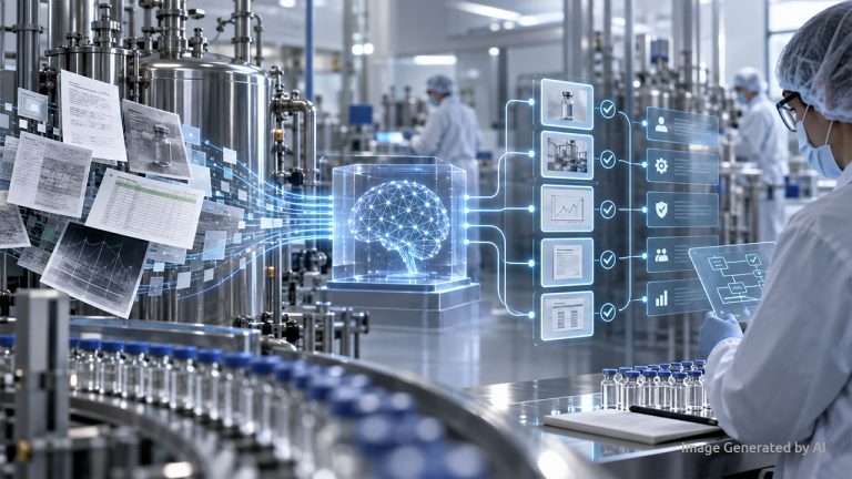 pharma AI audit trail